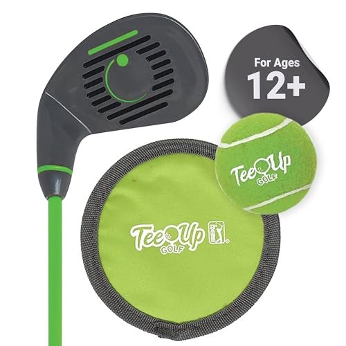 GOLFGEN PGA TOUR TeeUp 3Piece Set Large Green Right Handed Use for IndoorOutdoor Practice Junior Golf Training Clubs Set - Image 5