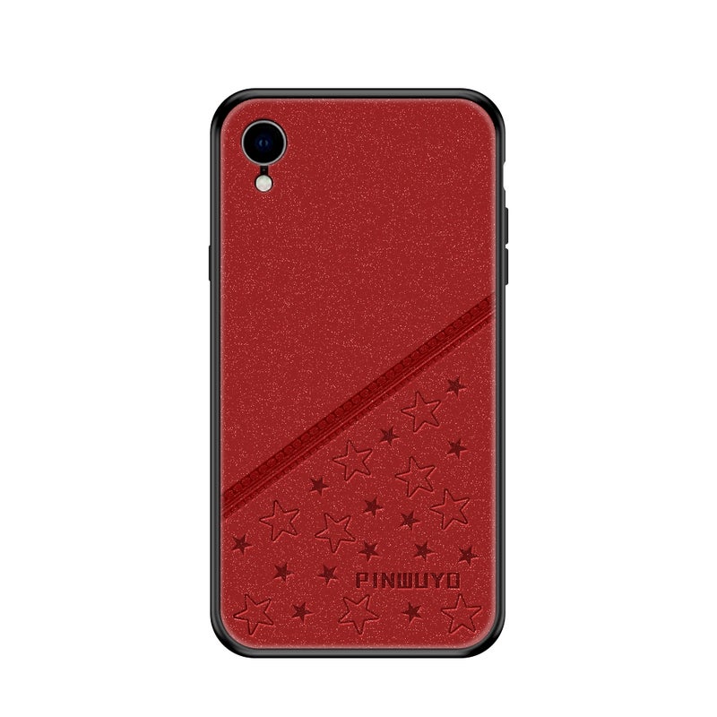 BURAQ Case Cover For iPhone XR PINWUYO Full Coverage Waterproof Shockproof PC+TPU+PU Case (Red) - Image 2