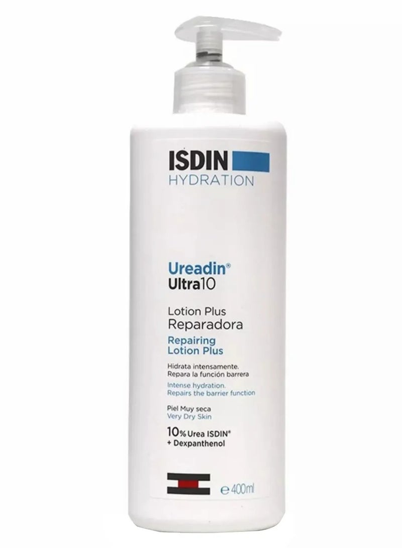 إيسدن لوشن ترميم بلس من ايسدين يوريدين الترا 10، مرطب للبشرة الجافة، 400 مل