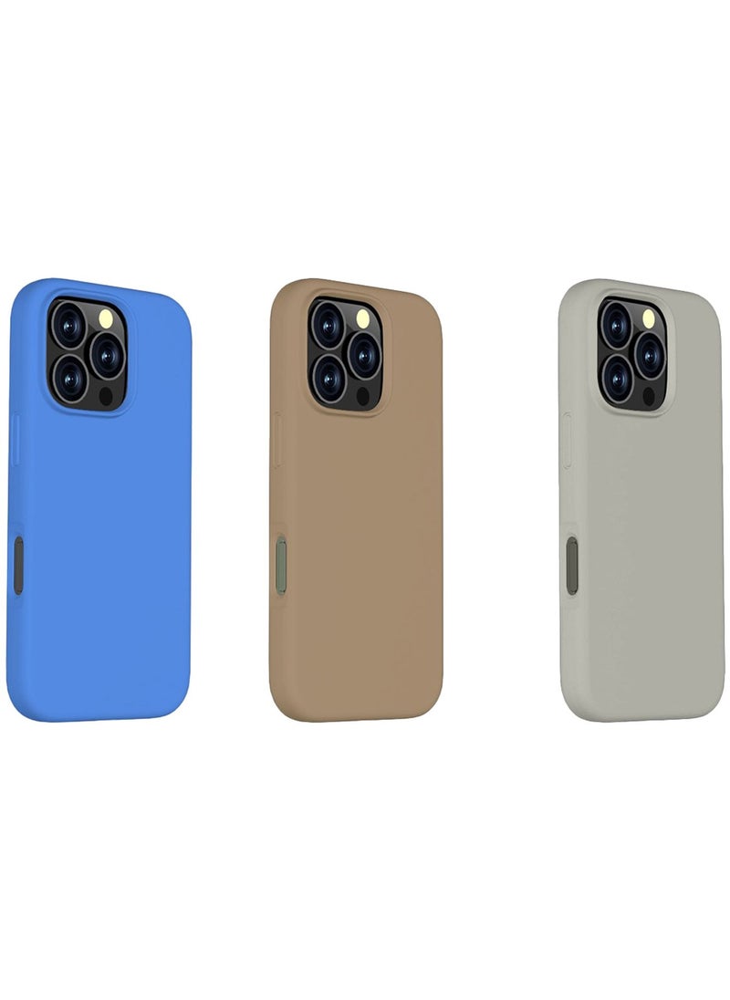 Protect PROTECT iPhone 16 Pro Platinum MagSafe Silicone Case - SMIP16PPLT, Shockproof, Ultra-Slim, Premium Design  - Image 5
