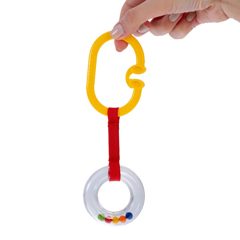 BABYJEM RATTLE STROLLER RING YELLOW OVAL - Image 2