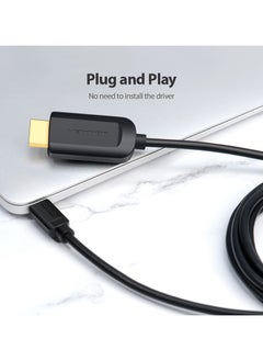 VENTION Vention Type-C to HDMI Cable 1.5M Black  - Image 4