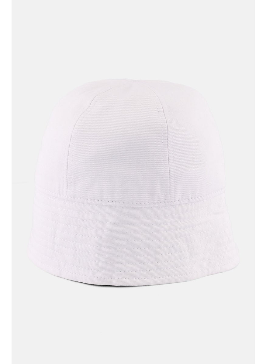 Kenzo Men Brand Logo Bucket Hat, White  - Image 2