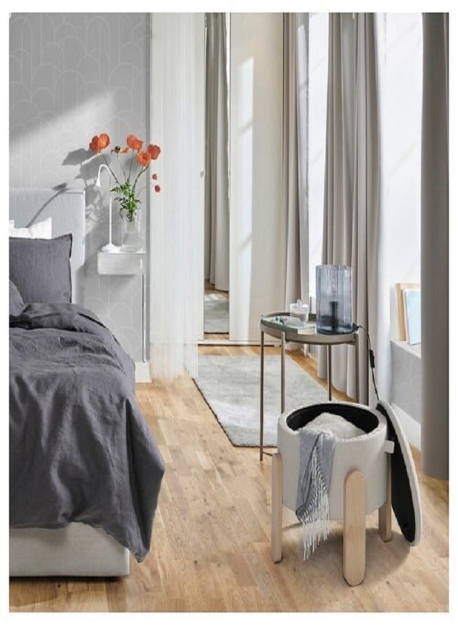 Pouf, with storage/beige - Image 3