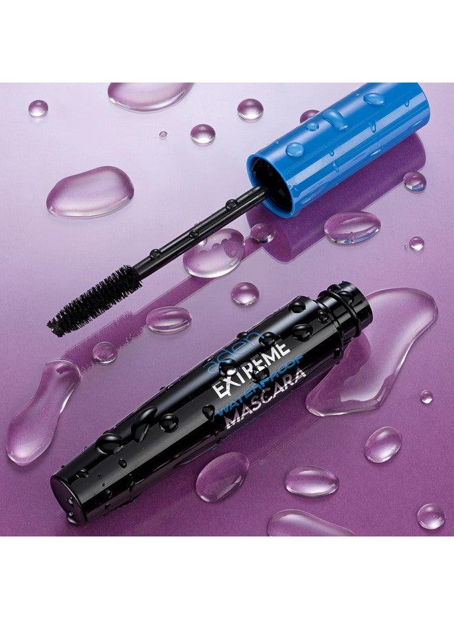 Aden Vegan Mascara Volume And Lengthextreme Water Proof Volumize Lengthen And Definenon Flaking For Stunning Lashes - Image 3