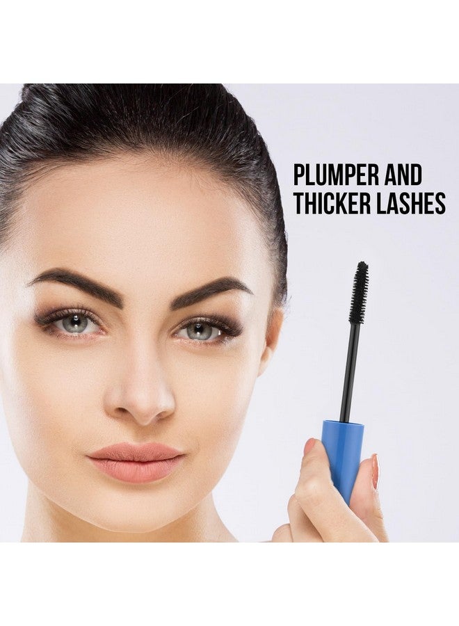 Aden Vegan Mascara Volume And Lengthextreme Water Proof Volumize Lengthen And Definenon Flaking For Stunning Lashes - Image 4