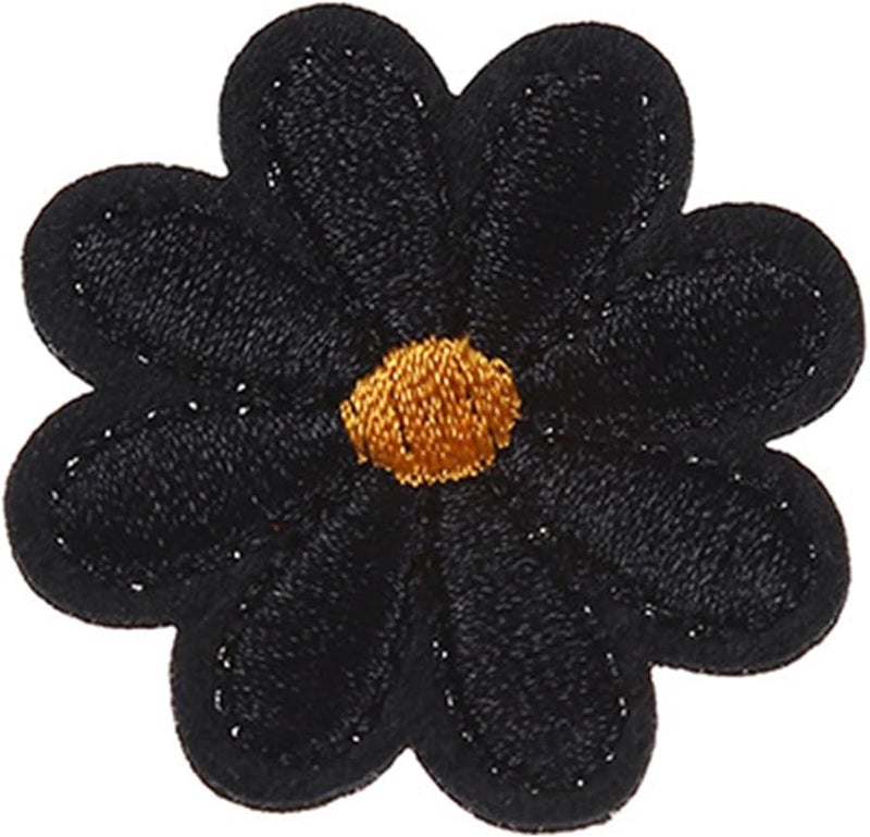 28 قطعة من رقع الزهور الحديدية للتطريز لتزيين الملابس والسترات والحقائب والقبعات - Image 4