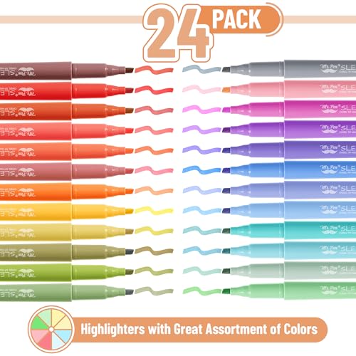 Mr. Pen Mr Pen Highlighters 36 Pack Assorted Colors Chisel Tip QuickDry SmearResistant Odorless Highlighters for School Office Journaling - Image 3