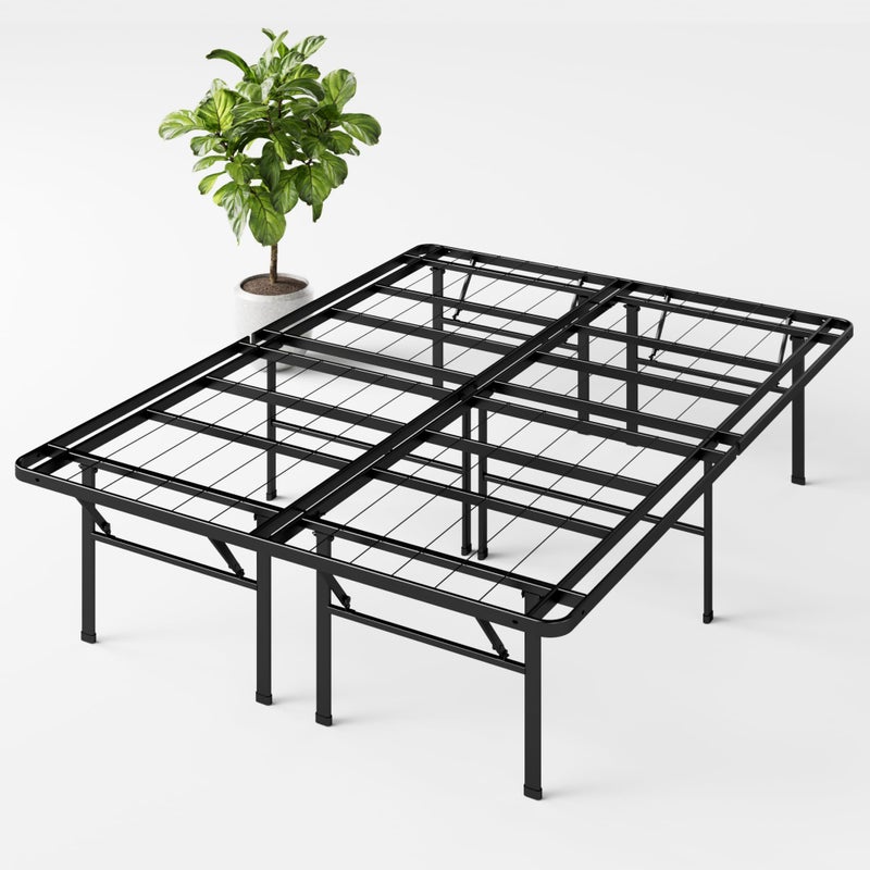 Zinus ZINUS SmartBase Heavy Duty Mattress Foundation 16 Inch Metal Platform Bed Frame No Box Spring Needed Sturdy Steel Frame Underbed Storage Full 