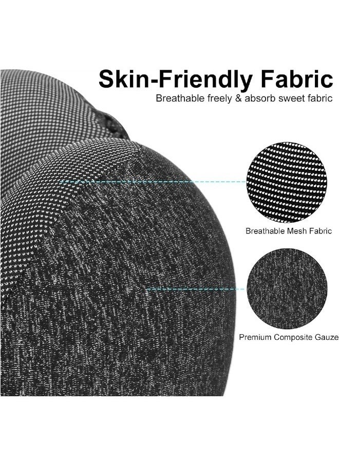 Hooded U-shaped Travel Pillow, Memory Foam Travel Pillow, Portable Office Pillow, Car and Train Long Flight Sleeping Pillow
