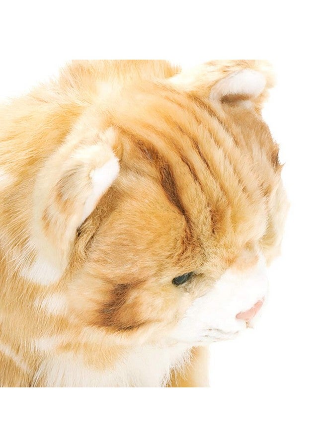 DEMDACO Large Maine Coon Cat Striped Ginger Children's Plush Stuffed Animal Toy - Image 4