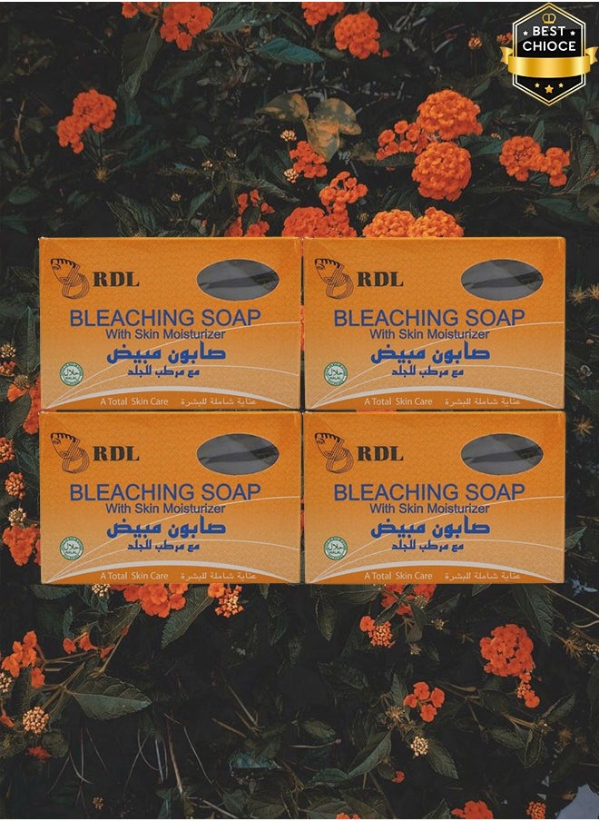 4 Pieces Bleaching Soap With Skin Moisturizer 135 Grams - pzsku/ZC6849B638866B2DD461EZ/45/_/1732227770/9756b539-98d9-4686-9cb7-fc89ff97eaf2