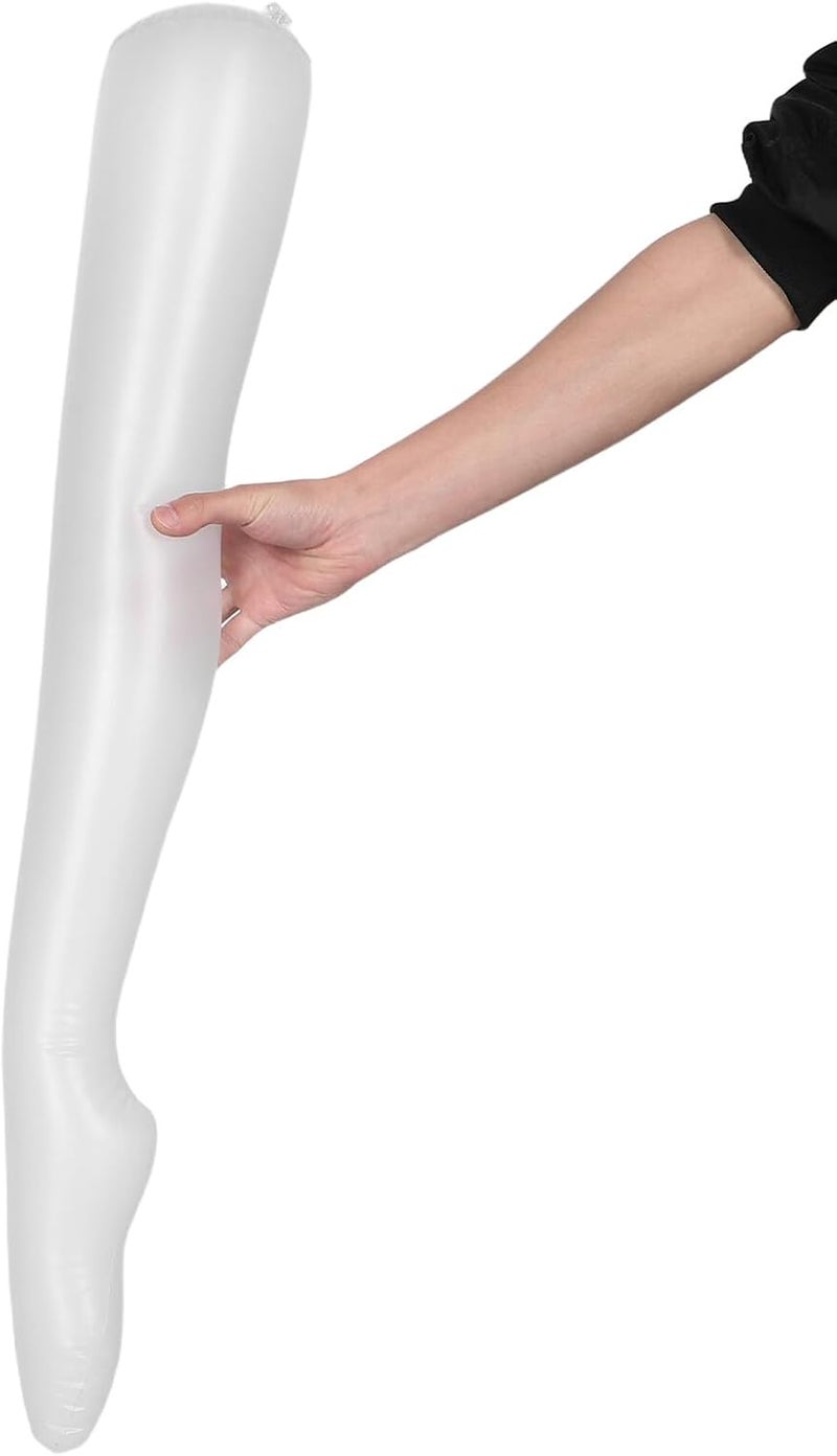 Inflatable Mannequin Leg for Socks and Leggings Display, 32-inch Matte Hanging Clothing Store Dummy Model, Sock Foot Display for Retail Store Fixtures - Image 3