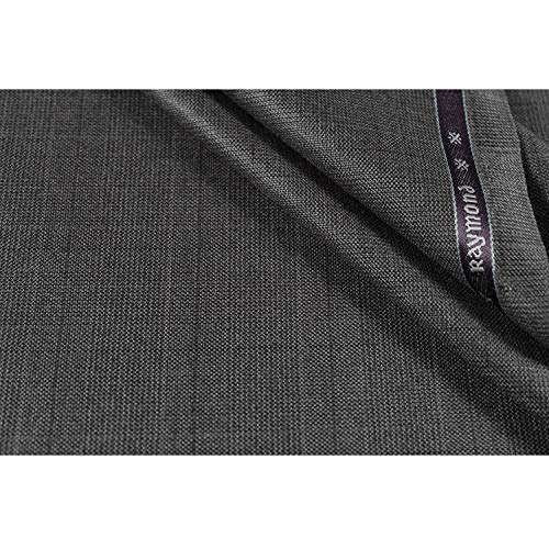 Raymond Checkered Premium Gray Unstitched Pant Piece(1.25 Mtrs) - Image 2