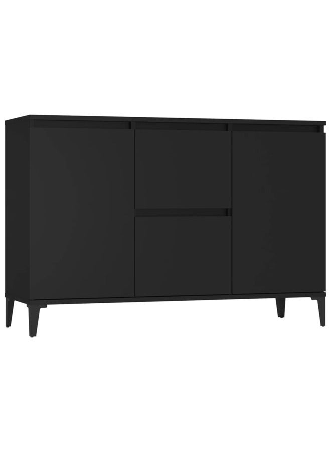 vidaxl Sideboard Black 104x35x70 cm Engineered Wood 806113 - Image 1