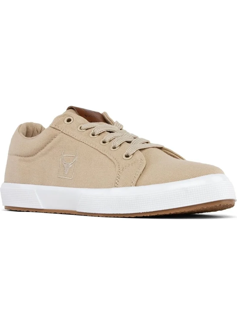 Buckhead 4213 Mayer Beige Summer Linen Comfort Sneaker Sports Shoes V1