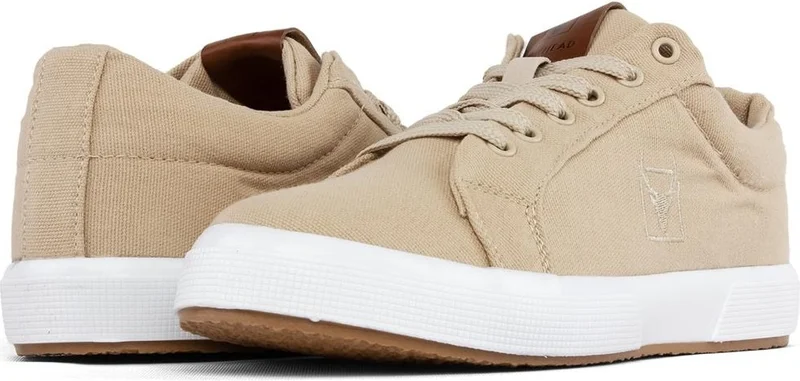 باكهيد 4213 Mayer Beige Summer Linen Comfort Sneaker Sports Shoes V1