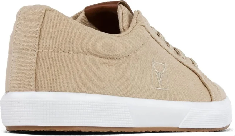 باكهيد 4213 Mayer Beige Summer Linen Comfort Sneaker Sports Shoes V1