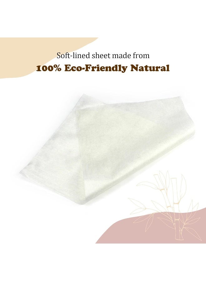Mama Koala Disposable Natural Diaper Liners for Cloth Diapers, 200 Sheets (2 Pack) - Image 3