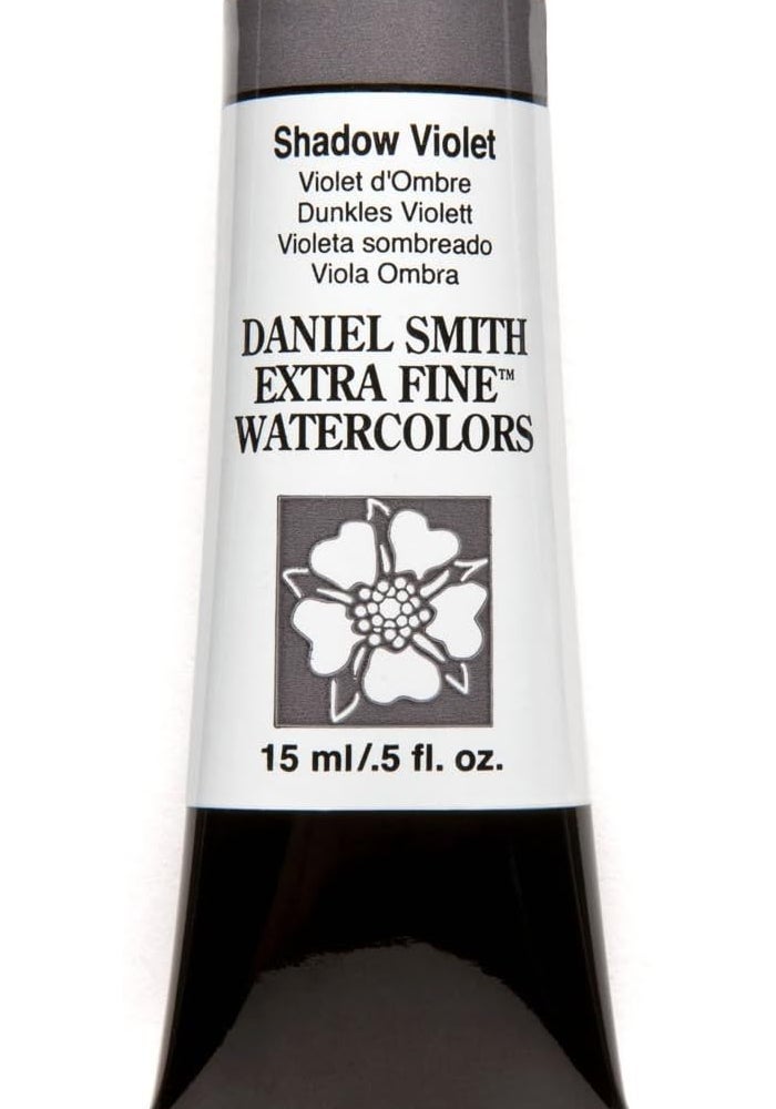 Daniel Smith Extra Fine Watercolor Paint Tube - Shadow Violet, 15ml - Image 5