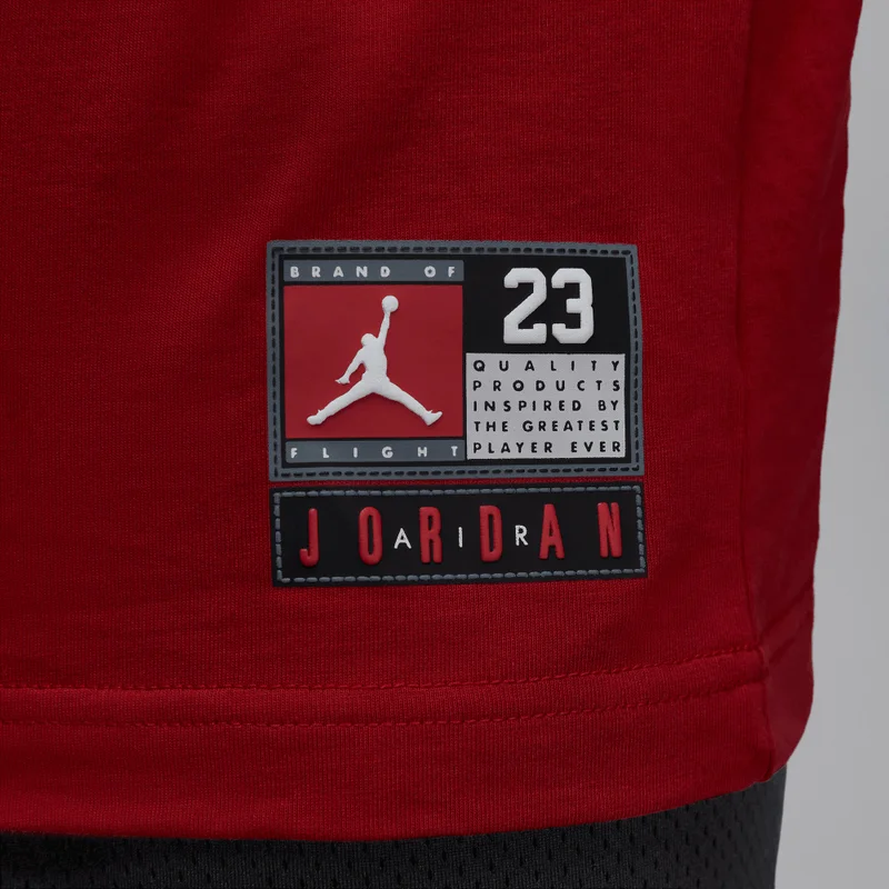 Jordan Red Kids' Practice Flight T-Shirt (Younger Kids)  | Best Price UAE