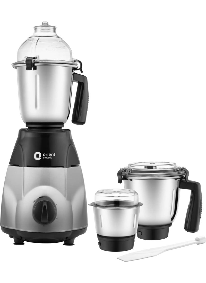 Orient Electric Orient Electric Chefspecial 1200W 3 jar Mixer Grinder (MGCS120G3/Black & Silver)  - Image 5