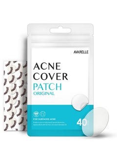 AVARELLE AVARELLE Acne Cover Patches, FSA HSA Eligible Hydrocolloid Pimple Patches for Face with Tea Tree Oil, Korean Skincare Zit Patches for Face | FSA HSA Store Eligible Items | Vegan, Cruelty-free  - Image 1