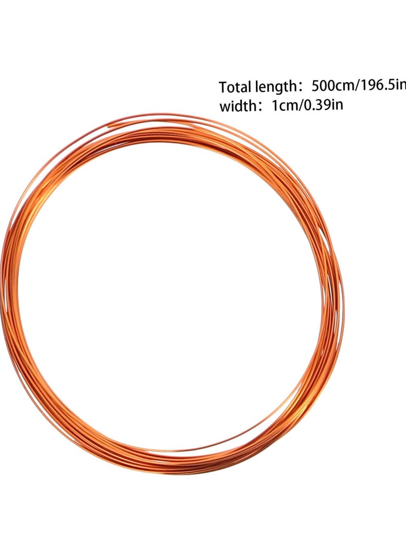 GGOOT 12 Rolls DIY Aluminum Wire Material Braid Jewelry Beading Wire Roll Cuttable Wire Bangle Wire Aluminum Wire Convenient Jewelry Wire Cuttable Aluminum Wire Sculpting Wire Crimping - Image 3