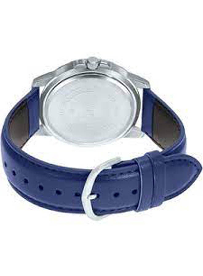 كاسيو ساعة يد من جلد كرونوغراف MTP-VD200L-2BUDF - Image 2