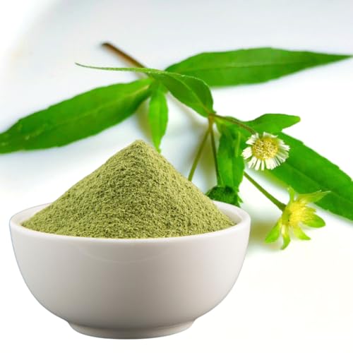 Origenz Natural Hair Care 2 Powders Combo 200 gm - Neem Leaves and Bhringraj Powder for Mask, Pack, Anti-Dandruff, Shine | In Jar (100gm X 2) - Image 5
