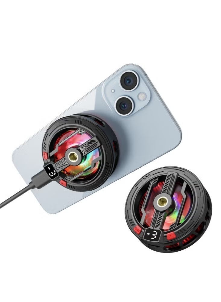 ELTRAZONE S01 Magnetic Phone Cooler Semiconductor Cooling Fan for Mobile Gaming & Streaming, Active Heat Dissipation Radiator - Image 1