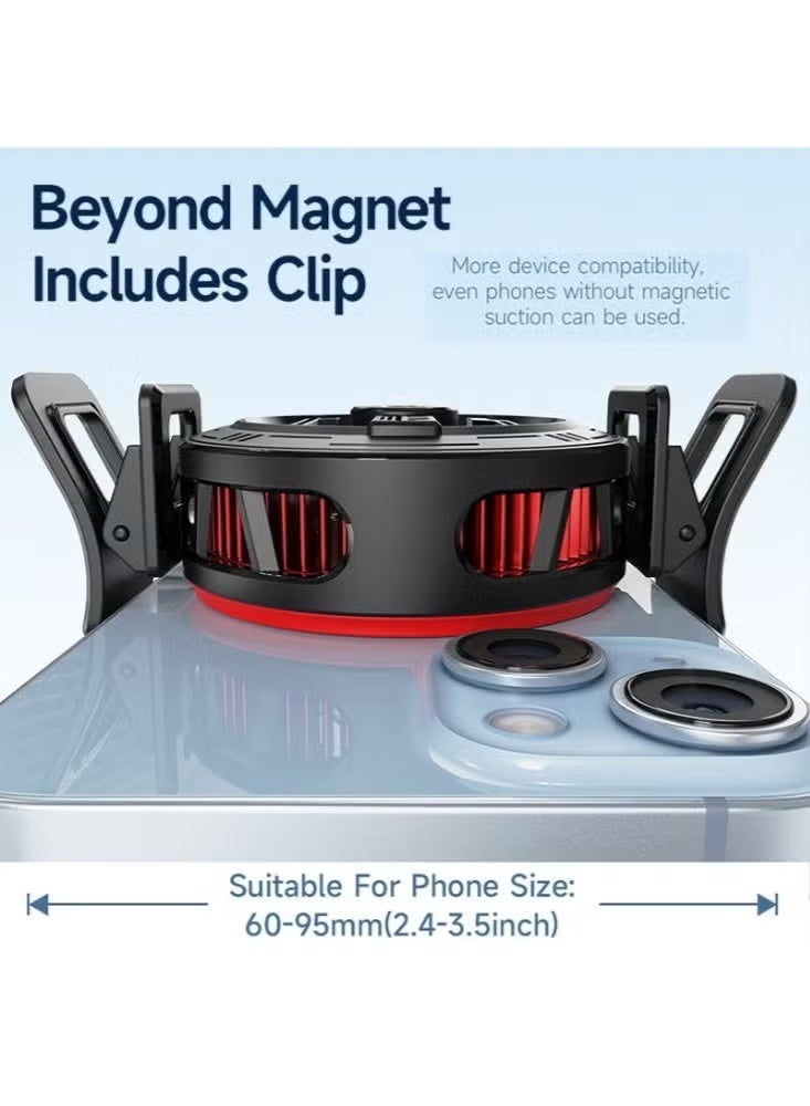 ELTRAZONE S01 Magnetic Phone Cooler Semiconductor Cooling Fan for Mobile Gaming & Streaming, Active Heat Dissipation Radiator - Image 2