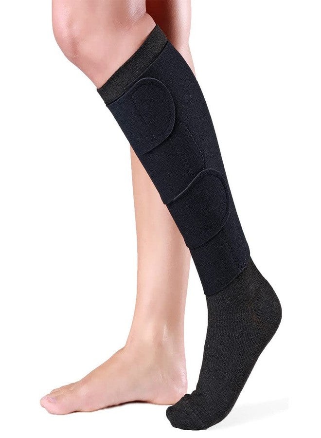 sigvaris 30-40 Mmhg Compreflex Lite Below Knee W/10-15 Mmhg Socks; Low Stretch; Xxl Tall;Black SIGVARIS - Image 1
