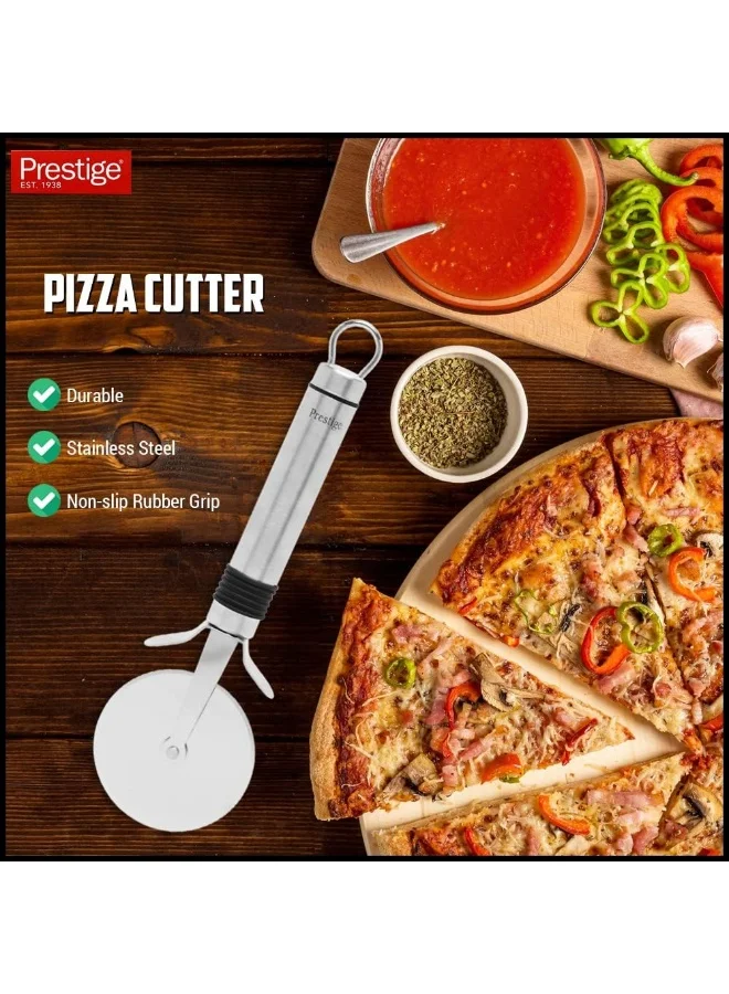 برستيج Prestige Pr55823 Eco 67mm Pizza Cutter Stainless Steel فضي 70مم