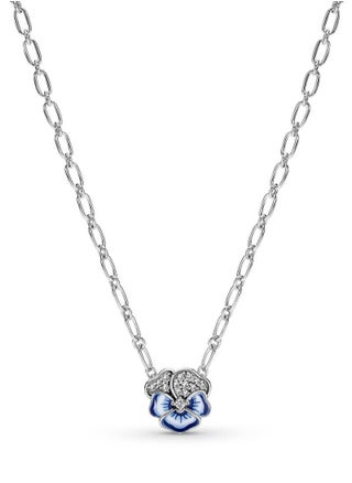 PANDORA pansy flower necklace sterling silver cubic zirconia - pzsku/ZC685C848F88B5BD3F197Z/45/_/1722310782/d762843c-6925-46e7-bfb9-a38cb1afd7af