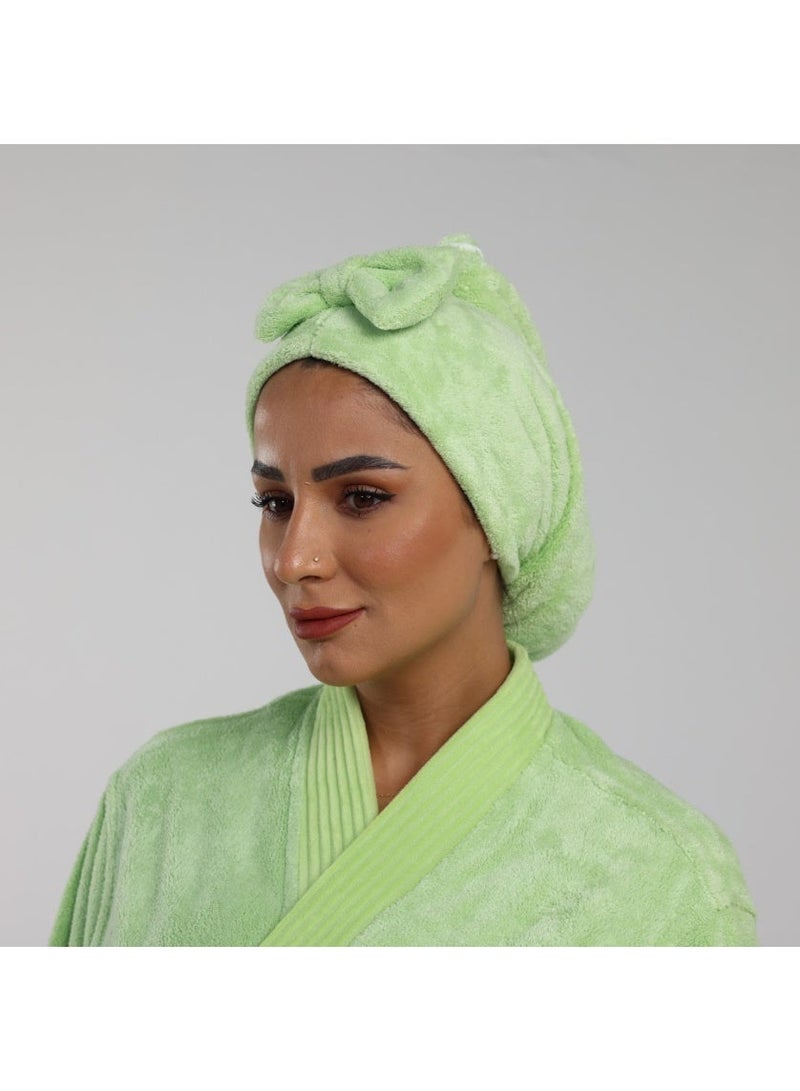 Relef Quick Dry Hair Towel 25×75 cm Ultra Absorbent Hair Wrap - Image 2
