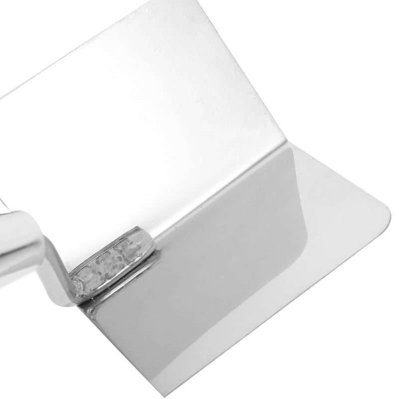 Stainless Steel Corner Trowel with Blue Handle for Drywall Plastering and Masonry - Image 4