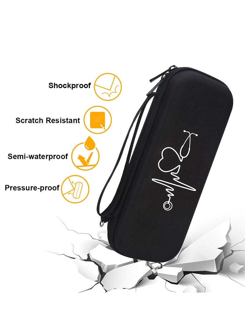 Stethoscope Case, Stethoscope Bag for 3M Littmann Classic III, Lightweight II S.E, Hard Travel Carrying Case for Doctor and Nurse - Image 2