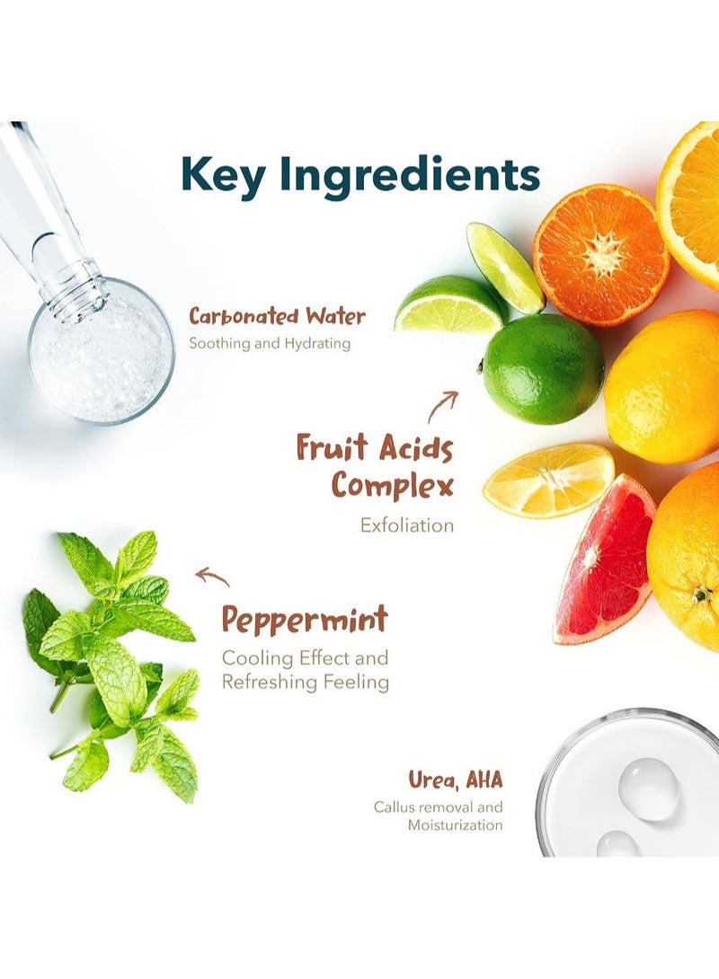 Purederm 3 Pairs Exfoliating Heel Mask For Callus Care That Removes Stubborn Dead Skin from The Heel - Image 3