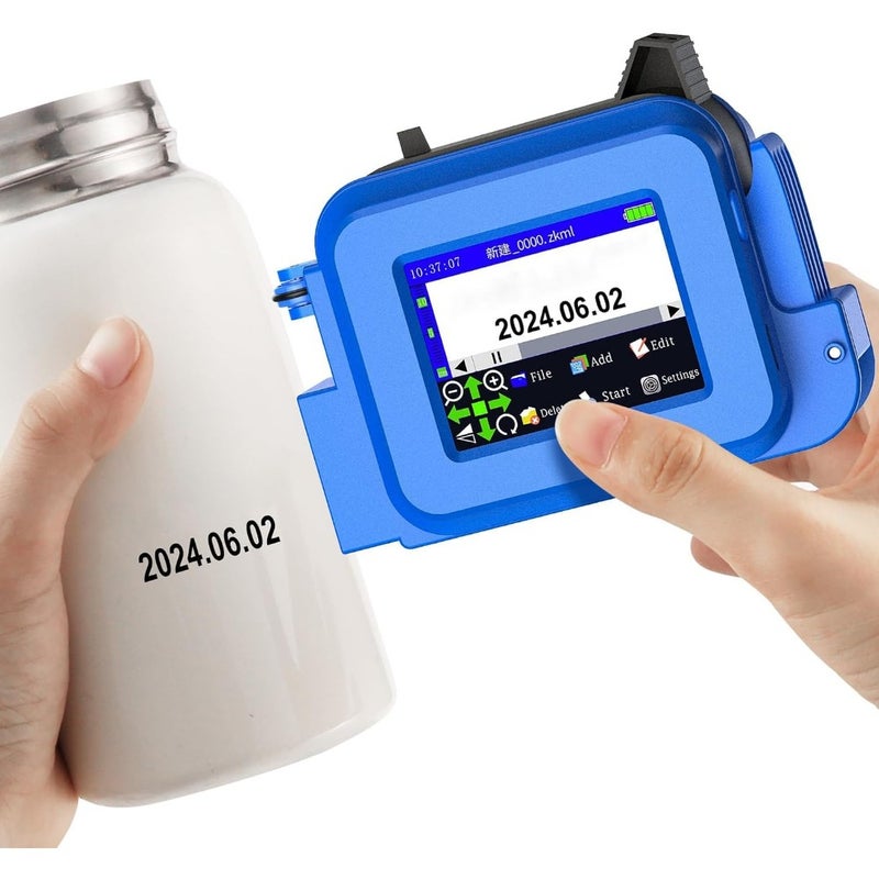 Portable Handheld Inkjet Printer Mini Pocket Inkjet Coding Machine for Logo QR Code Barcode Production Date Batch Number Wireless Bluetooth 5.0 Quick-Drying Ink For Home Office Factory Use 300 DPI 128 MB Storage Rechargeable 2000 mAh Battery - Image 1