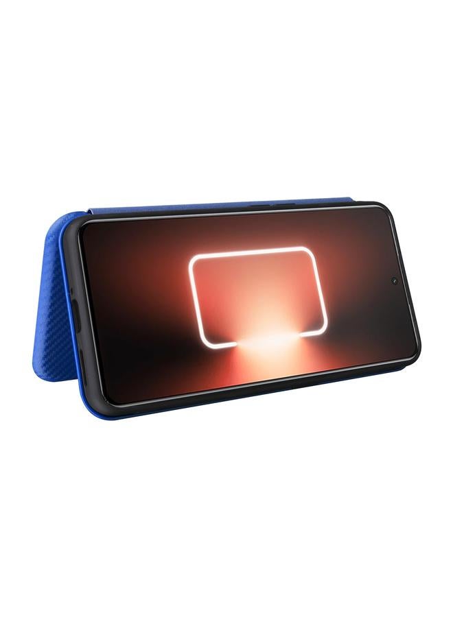 S-TOP Case For Realme GT Neo 5 / Realme GT 3 Carbon Fiber Texture Flip Leather Phone Case - Image 5