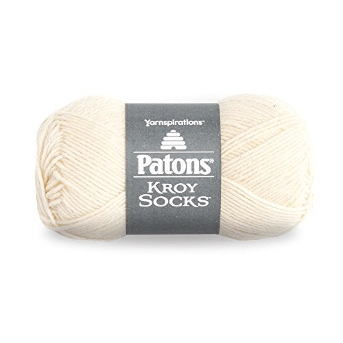 Patons Kroy Socks Yarn - (1) Gauge - 1.75 oz - Muslin - For Crochet, Knitting & Crafting - Image 3