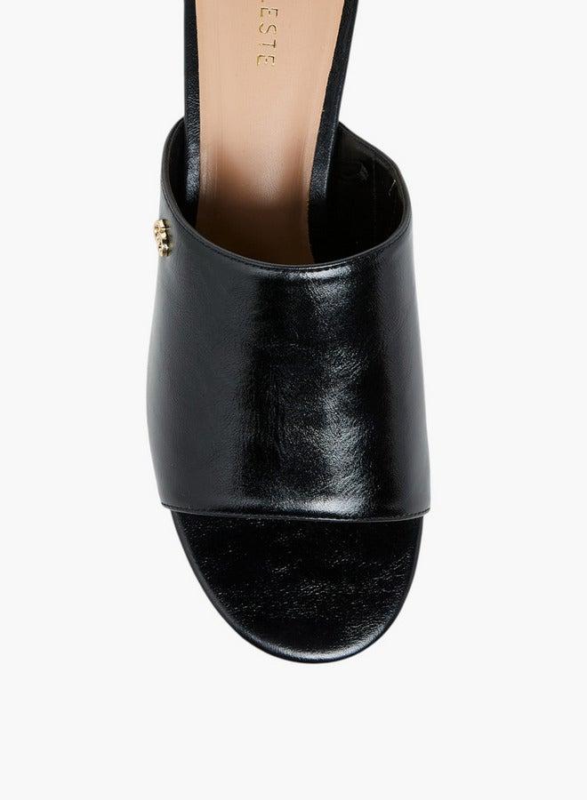 سيليست صنادل نسائية مفتوحة الأصابع بكعب قطة - Image 4