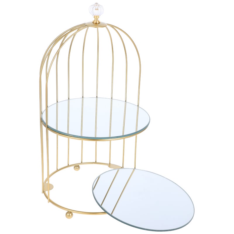 Birdcage Sweet Stand: Multi-Tier Dessert Display Holder For Parties - Pastry Stand For Birthday - Elegant Wedding Sweet Display Holder - Image 1