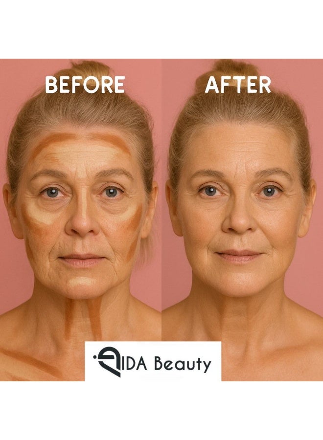 IDA Beauty 3D Liquid Multi-Use Sculpting Concealer | Full Coverage, Matte Finish, Lightweight & Long-Lasting | Conceals Dark Circles, Blemishes & Redness | Suitable for All Skin Types  (R#06) - Image 2