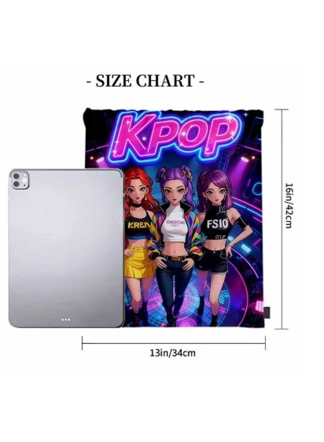 كيبوب عرض خاص لمحبي الكيبوب من هانتريكس - حقيبة ظهر برباط ومجموعة أكواب سيراميك وردية سعة 360 مل | تصميم ميرا، رومي، زوي | مجموعة هدايا لمحبي الكيبوب للفتيات والمراهقات، مناسبة لأعياد الميلاد والمناسبات الخاصة - Image 3