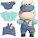 AICase for 17cm Doll ClothesOutfitClothing Set for 17cm Doll3 Piece Set Hat ClothingBoys and Girls Stylish Adorable Clothes Accessories_05 - Image 3
