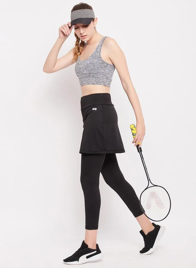 كلوفيا تنورة رياضية ضيقة مع ليجنز مرفق