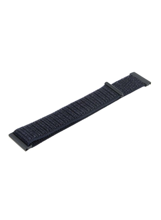 22mm Replacement Band For Asus Vivowatch /Zenwatch/Zenwatch 2 Black - Image 2