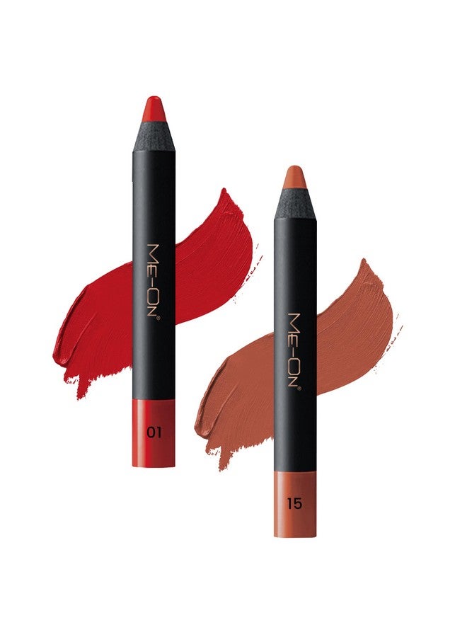 Photoface Lip Crayon (Shade 01,15)